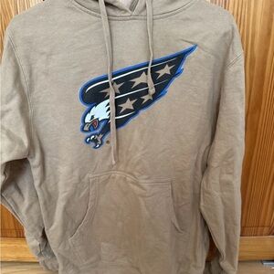 Washington Capitals Screaming Eagle Tan Hoodie